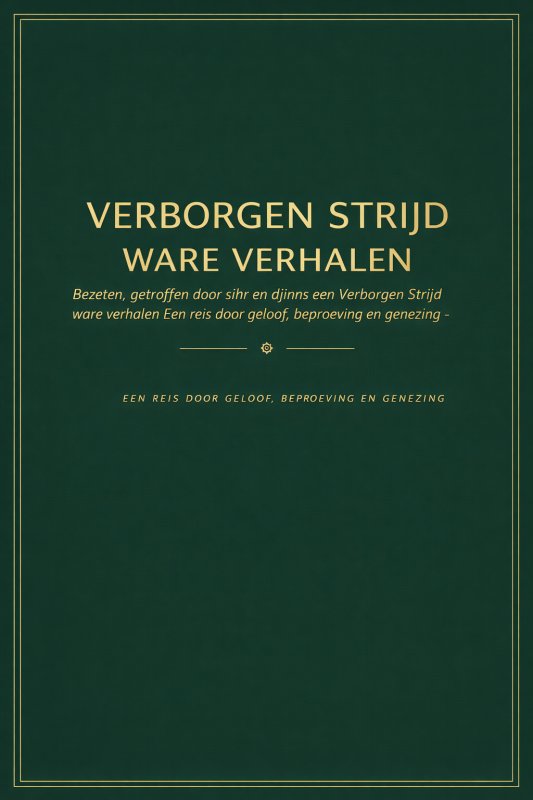 Bezeten , getroffen door sihr en djinns een Verborgen Strijd  ware verhalen Een reis door geloof, beproeving en genezing